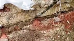 Усиление кирпичной кладки. Подача рабочего раствора в пакеры