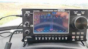 Самодельная автомобильная КВ антенна  RA3QND/M.