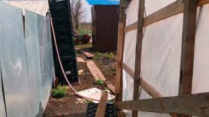 ЗАКАПЫВАЕМ ОГРОМНЫЕ ЯМЫ. ГОТОВИМ МЕСТО ПОД ПЕТУНИЮ. СЕЛЬСКАЯ ЖИЗНЬ.