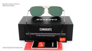 Ray Ban Caravan Titanium RB 8136 913658