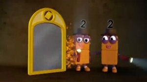 Numberblocks - изучаем цифры от одного до трёх