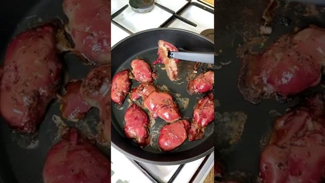 Обалденно вкусный.  Ленивыей ПП куриный печень без жарки для худеющих 😋