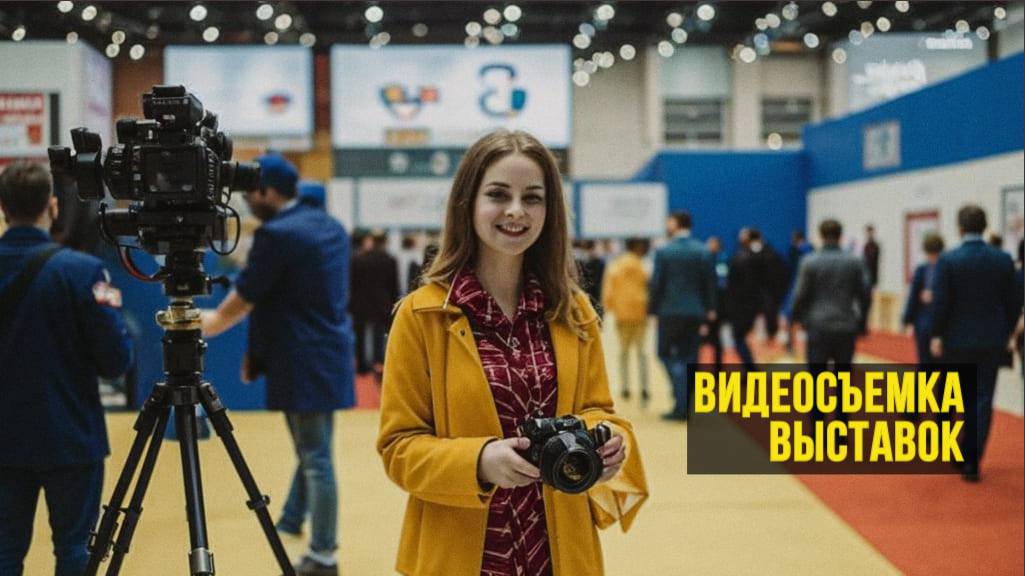 Пример видеосъемки выставки | Видеосъемка выставок и мероприятий в Москве - Стоимость и Заказ