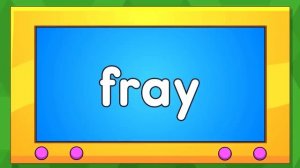 FR Consonant Blend Sound _ FR Blend Song and Practice _ ABC Phonics Song with Sounds for Children