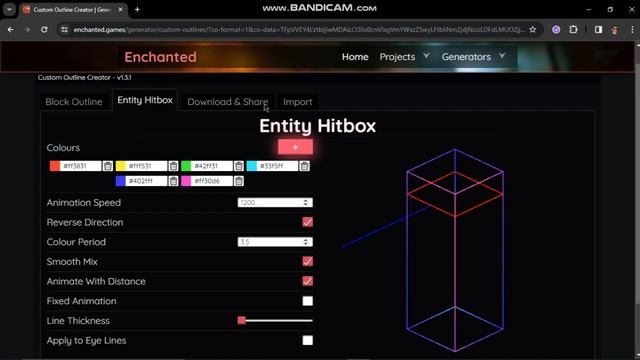 Custom Outline In minecraft | *(java and pojav)* any version. смотреть онлайн