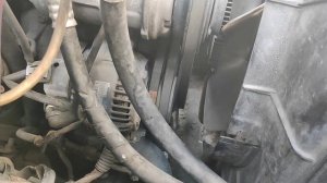 установка генератора 120 ампер. Surf 185, kzte, 1998.