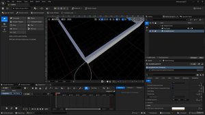 46 - Rectangle spline. MOTION DESIGN Unreal Engine 5.4 with Raffi Bedross
