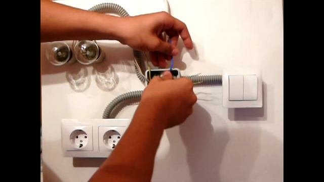 Сборка распределительной коробки