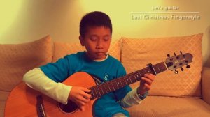 俊式音樂Jim's music。Last Christmas Fingerstyle