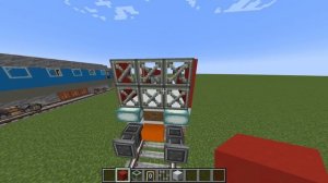 Постройка тепловоза ТГ16-М в Minecraft