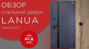 Обзор заказной стальной двери LANUA.