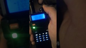 Приём авиадиапазона на радиостанцию Baofeng uv-5r. Омск. 16.01.19г.