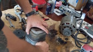 Antique Craftsman Air Compressor Restoration, it runs so much better now!