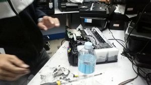 How to clean Brother DCP T710W ink tank