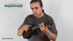 Укулеле концерт UMA UK-20SC-BK | Обзор от Укулеле.ру