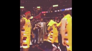 Kevin Love and J.R. Smith Best Handshake