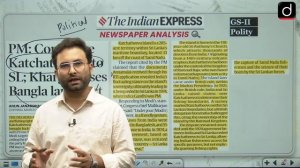 Newspaper Analysis | The Indian Express | 01 April 2024 | Drishti IAS English