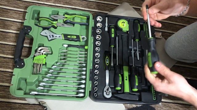 Огляд Набір інструментів Alloid 3/8" 78 предметів з Rozetka смотреть онлайн