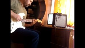 Fender Frontman 10G чистый звук и перегруз