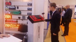 Краш-тест остановочного табло ITLINE