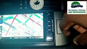 Panasonic Strada CN-RA07WD operation