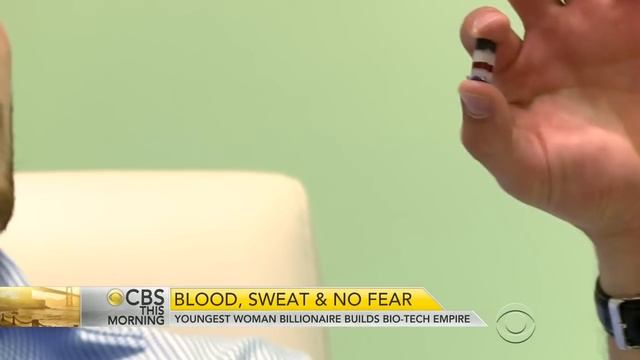 Youngest self-made female billionaire takes high-tech approach to blood testing смотреть онлайн