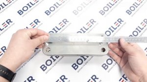 Теплообменник ГВС HR 14 пластин 207 x 172 (Bosch 3000 / Buderus 032) [87054062870]