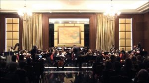 И.Брамс . Двойной концерт для скрипки и виолончели с оркестром 1ч..