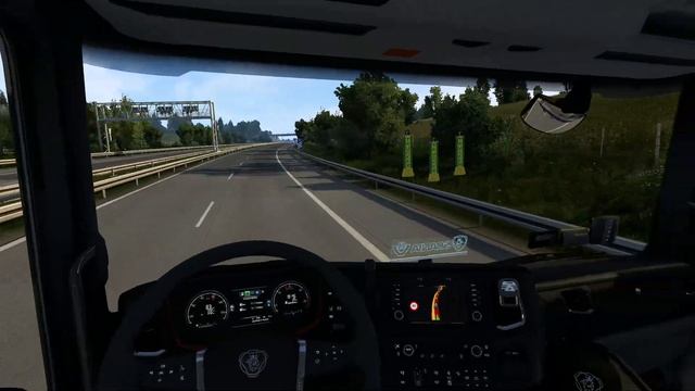 ETS2 1.40 - SCANIA R520 V8 - Trip: Magdeburg - Frankfurt am Main смотреть онлайн