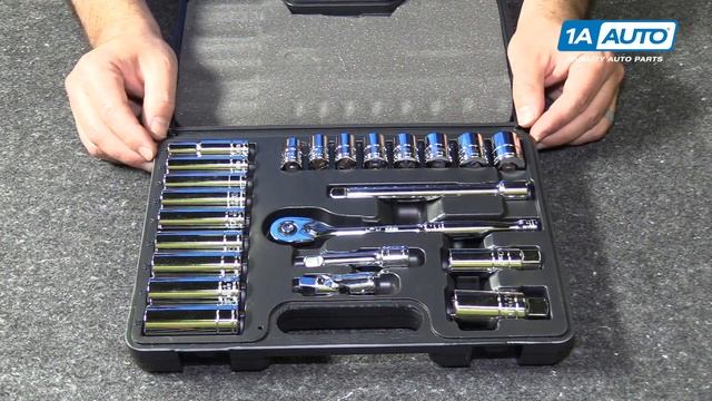 3/8 Inch Drive Metric Socket Set - Available on 1aauto.com смотреть онлайн