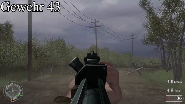 Call of Duty 2 (2005) - All weapons смотреть онлайн