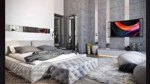 Дизайн спальной для молодой пары, дизайн современной спальной, дизайн спальной в минимализме