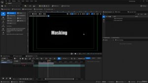 31 - Masking. MOTION DESIGN Unreal Engine 5.4 with Raffi Bedross