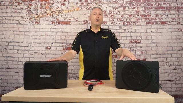 KICKER HS8 and HS10 Powered Subwoofers