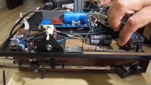 Unitra Fonica G-600C работа самодельного механизма автостопа