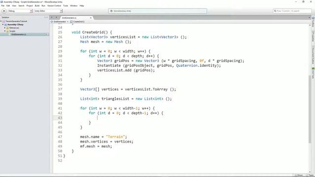 Unity Terrain Generation - Part 1 смотреть онлайн