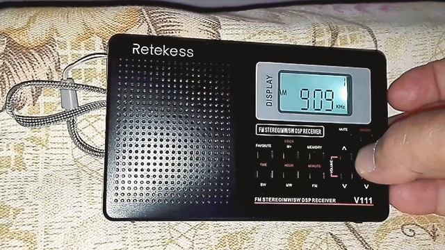 RETEKESS V-111 MW BAND SEARCH (522-1710 kHz) in Mersin - TURKEY смотреть онлайн
