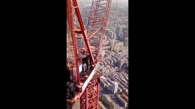 Башенный кран с подъемной стрелой FAVCO М1280D в Ухань смотреть онлайн