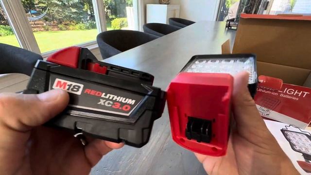 48W LED Work Light for Milwaukee m18 Battery, 4800LM Cordless Work Light Review смотреть онлайн