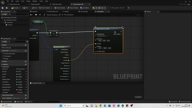 15. Bullet Hole Impacts. FIRST PERSON SHOOTER in Unreal Engine 5 by Unreal University