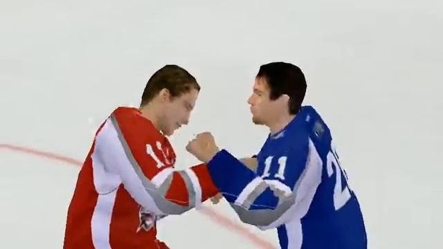Я играю в NHL 09 + RHLMOD 11 (1). смотреть онлайн