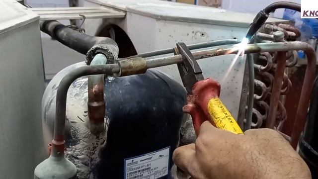 How to change window Ac compressor | and Tasting | Part #1 | in Urdu/Hindi смотреть онлайн