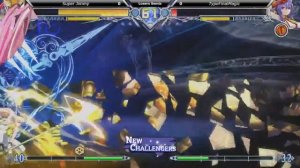 BlazBlue Central Fiction - Losers Finals - Super Jimmy (Mai) vs Dollar (Taokaka,Jubei)