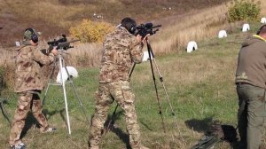 Стрельба со штатива стоя на очки 300 метров "Южный Урал 2015"