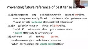 Benjamin Brosig: The functional range of the so-called Khalkha-Mongolian “completive” marker -č-