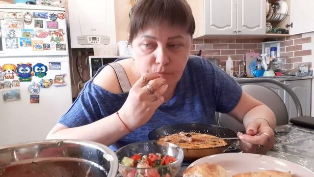 Мукбанг  Мясная Солянка/ Опять Икра красная,на чёрную не хватило/Нашла хороший Вариант/жду  совет