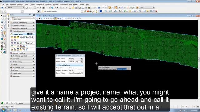 Exporting Existing Ground Terrain To LandXML смотреть онлайн