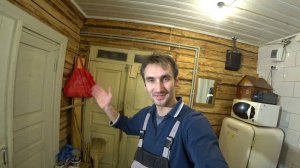Внук, 4 серия. Приготовил поесть. Почистил снег. Прочая домашняя рутина без суеты.
