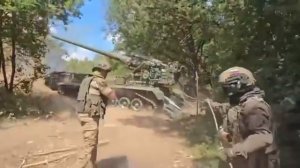 САУ Пион в зоне СВО