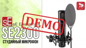 Микрофон SE ELECTRONICS SE2300 - демонстрация звучания